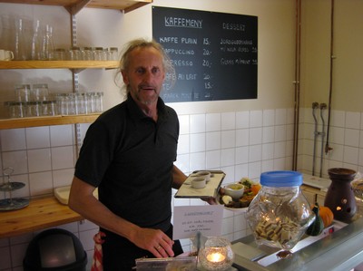 En matälskare i ordets rätta bemärkelse, denna kock och restaurangägare i Strömstad.